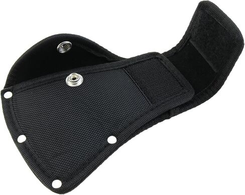 Axe Sheath Black Axe Head Cover for 1.25 lb Axes, Double-Buckle Hatchet Blade Protector Hatchet Guard Hatchet Edge Protector for Outdoor Hiking Work Axe Coat in Saudi Arabia