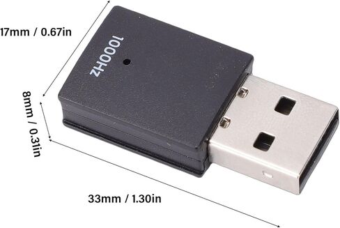USB Wireless Controller Adapter, Game Adapter Converter Controller, High Accuracy Low Latency Experience, Plug and Play, for Portable Wireless Game in Saudi Arabia