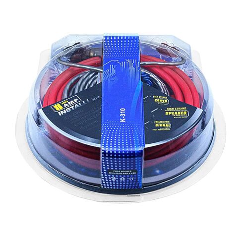 مضخم الصوت مكبر للصوت الأسلاك الصمامات حامل كابل مكبرات الصوت مجموعة الأسلاك تعديل جزء 8GA 60AMP سيارة مكبر للصوت كابل السيارة تعزيز الصوت in Kuwait