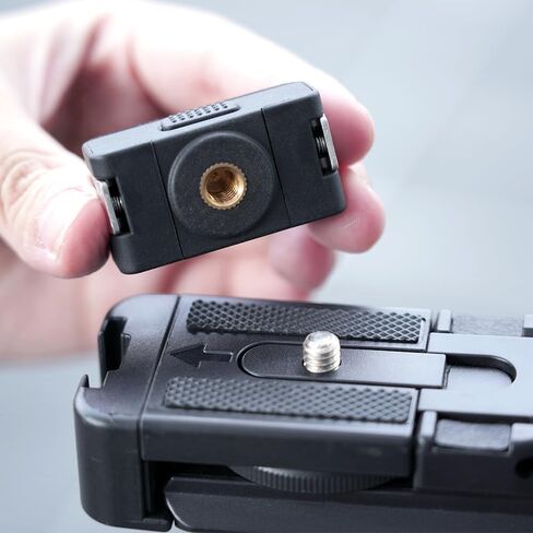 MAXCAM متوافق مع DJI Osmo 360 Nano Action 6 5 4 Pro قاعدة محول مغناطيسية سريعة الإصدار محول حامل ثلاثي القوائم سريع التركيب 1/4 بوصة ملحقات لولبية in Kuwait