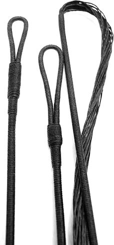 Generic Recurve Bowstring - B55 (Dacron) 16 Strands - Replacement for Traditional Recurve Bows, Black in Saudi Arabia