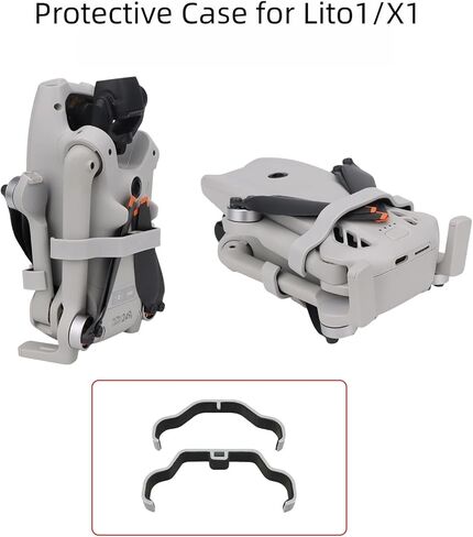 Propeller Holder for DJI Lito X1 and Lito 1, Prop Fixing Protector Guard Strap Stabilizer Propellers Paddle Blades Lock Clip Accessories in Saudi Arabia