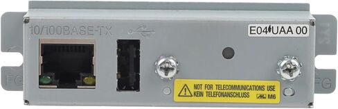 Ethernet Interface Module C32C881008 UB-E04 Print Server, 10/100Mbps Fast Ethernet Adapter Compatible with T88VI T88V T70II U220 H6000 in Saudi Arabia