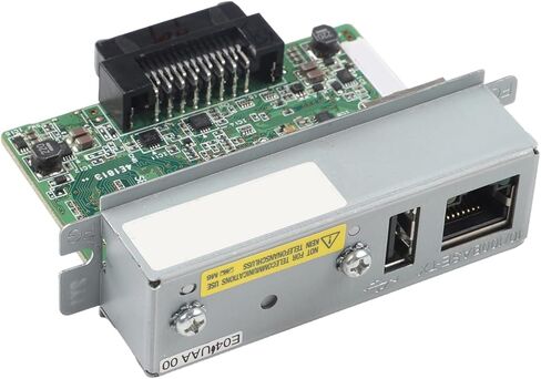 Ethernet Interface Module C32C881008 UB-E04 Print Server, 10/100Mbps Fast Ethernet Adapter Compatible with T88VI T88V T70II U220 H6000 in Saudi Arabia