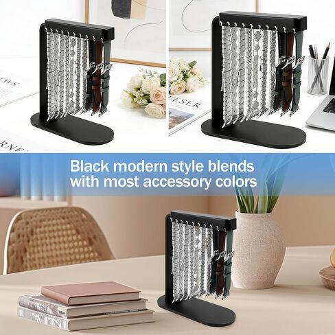 Watch Band Holder Organizer for Apple Watch,Iron Body & Silicone Groove,Smart Strap Silicon Watch Band Rack Display for Apple in Saudi Arabia