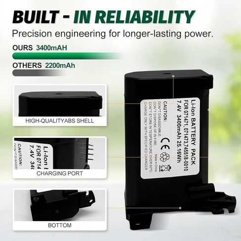 استبدال بطارية Bose 071471، 071473، 745518-0010، إلخ. متوافق مع مكبر صوت بلوتوث محمول Bose Soundlink Revolve 739523-1110، 739523-1310، إلخ. in Saudi Arabia
