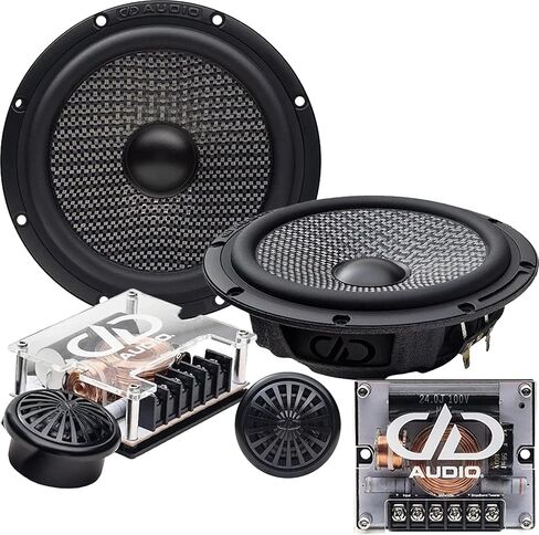 DD Audio C-C6.5C 6.5" Audiophile 250W Component Speakers System in Saudi Arabia