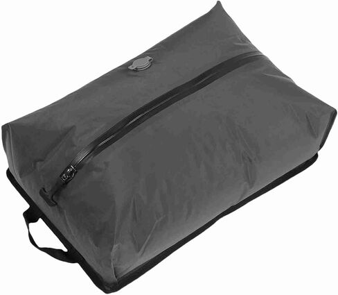 Generic 16L Reusable Vacuum Bags for Travel, Vacuum Compression Bags with Wireless Pump, Rugged Multi Layer 70D TPU for Camping, Cruising & Backpacking (Black) in Saudi Arabia