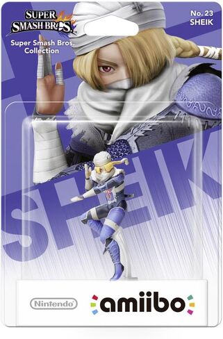 Interactive Game Figure - Super Smash Bros - Shiek Amiibo in Saudi Arabia