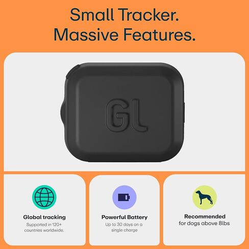 Greenlight Safe Pets - GPS Tracker for Dogs with Escape Alerts | Water Resistant Silicone Case, Safe Zone Alerts, Up to 30-Day Battery Life | Subscription Required in Saudi Arabia