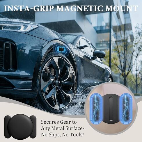 Mini GPS Tracker for Vehicles, 2026 New LED Tracking Device for Vehicles, Hidden Car GPS Tracker Device for Vehicles (iOS), Real-Time Car Tracker Device No Subscription No Monthly Fee for Car, Trucks in Saudi Arabia
