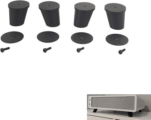 أقدام للتصميم الكسري Ridge SFF، حافظة بزاوية HiFi للتصميم الكسري Ridge SFF Mini ITX in Kuwait