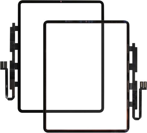 بديل شاشة iPad Pro 12.9 الجيل الخامس لجهاز iPad PRO 12.9 5th 2021 /6th 2022 محول رقمي لشاشة اللمس لجهاز iPad A2461 A2378 A2379 12.9 بوصة زجاج مستشعر الشاشة (أسود، وليس شاشة LCD) in Kuwait