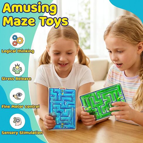 Squishy Autism Sensory Toys for Kids - Fidget Toys Sensory Tube Filled with Goo, Squishy Sensory Toys for Autistic Children, Calming Down Toys for Kids Anxiety, Christmas Goodie Bag Stuffers in Saudi Arabia