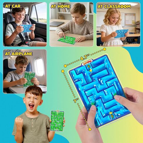 Squishy Autism Sensory Toys for Kids - Fidget Toys Sensory Tube Filled with Goo, Squishy Sensory Toys for Autistic Children, Calming Down Toys for Kids Anxiety, Christmas Goodie Bag Stuffers in Saudi Arabia