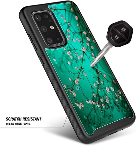 NZND Case for Samsung Galaxy S20/S20 5G, Full-Body Protective Shockproof Rugged Bumper Cover (Without Screen Protector), Support Wireless Charging, Impact Resist Case Cover -Plum Blossom in Saudi Arabia