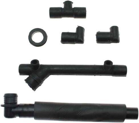 Ventilation Hose Kit Compatible With Cylinder Head Cover Breather Fits W124 S124 W201 W202 W210 W460 W461 Models 6010160381 6030160081 in Saudi Arabia