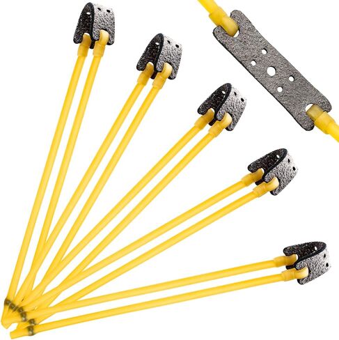 5 PCS Slingshot Bands for Hunting - Heavy Duty Replacement Bands, Sling Shot Rubber Tubing Bands for Adults ﻿ in Saudi Arabia