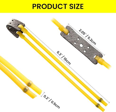 5 PCS Slingshot Bands for Hunting - Heavy Duty Replacement Bands, Sling Shot Rubber Tubing Bands for Adults ﻿ in Saudi Arabia