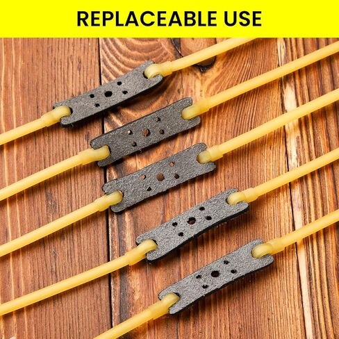 5 PCS Slingshot Bands for Hunting - Heavy Duty Replacement Bands, Sling Shot Rubber Tubing Bands for Adults ﻿ in Saudi Arabia