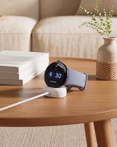 5W Fast USB-C Charger for Google Pixel Watch 4, Magnetic Charging Dock for Google Watch 4, Replacement Charger Cable Only Compatible for Pixel Watch 4 (41mm/45mm), 3.3ft Type-C Charging Cord in Saudi Arabia