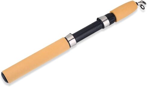 Retractable Ice Fishing Rod Durable Glass Fiber Mini Tackle for Ice Fishing Winter Pole in Saudi Arabia