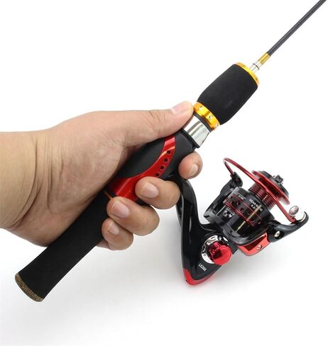 Season Fishing Set 67 Cm Ice Rod Boat Fishing Raft Fishing Tackle Combination in Saudi Arabia