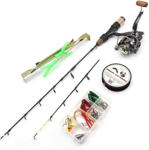 60cm Tip Ice Fishing Winter Fishing Set Fishing Tackle Ice Fishing Rod in Saudi Arabia