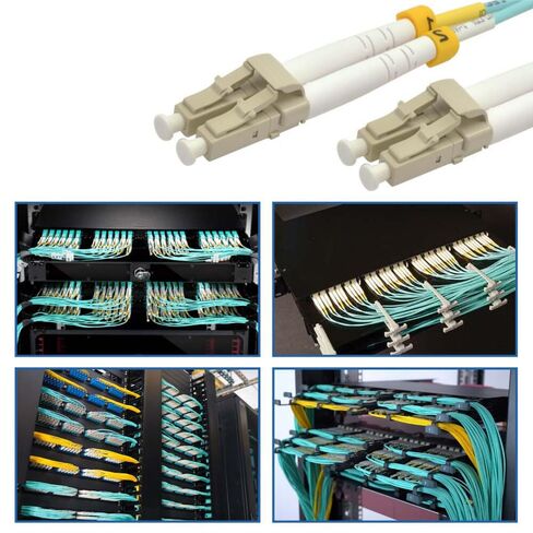 كابل 1-30 متر LC-LC مزدوج 50/125 OM4 متعدد الأوضاع OFNR 2.0 مم ألياف بصرية مائية طول التصحيح 6 متر (20 قدم) كابل بديل للأجهزة المنزلية تصميم عالمي سلك المعدات المنزلية in Saudi Arabia