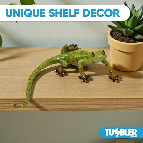 Lizard Home Decor Figurine for Desktop Decoration. Home Decor Accent for living room, office, kitchen, bathroom or on any shelf in The house… in Saudi Arabia