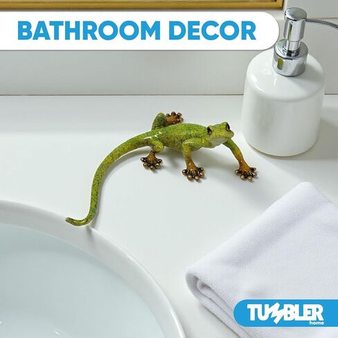 Lizard Home Decor Figurine for Desktop Decoration. Home Decor Accent for living room, office, kitchen, bathroom or on any shelf in The house… in Saudi Arabia