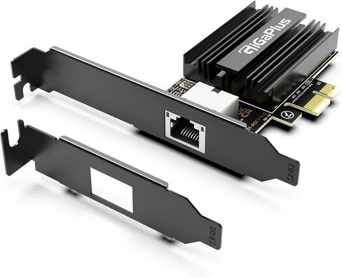 10G Dual RJ45 Port PCI-E Network Card, with X540 Controller, Gigaplus X540-T2 10Gb Ethernet Adapter with 2 * 10Gbe NIC, Support Windows/Linux/ESX Servers in Kuwait