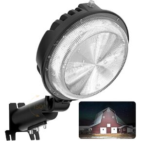 ضوء الحظيرة LED، 150 وات 20000 لومن أضواء منطقة الفناء من الغسق إلى الفجر إضاءة خارجية مع خلية ضوئية مطورة 6500 ك زاوية قابلة للتعديل ضوء النهار IP66 أضواء الشوارع المقاومة للماء للأمن/المزرعة/المرآب in Kuwait