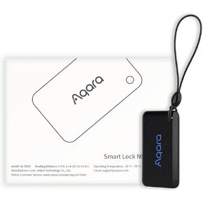 بطاقة Aqara NFC للأقفال الذكية U100، U50، U200 وU300، بطاقة وصول لأقفال باب الدخول بدون مفتاح، بطاقة مفتاح NFC تعمل مع مسامير أكارا بلوتوث الإلكترونية، حزمة واحدة in Kuwait