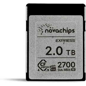 بطاقة ذاكرة Express CFexpress 4.0 من النوع B سعة 2.0 تيرابايت - ما يصل إلى 8K RAW - Z6/Z8/Z9، EOS-R3/R5/R5C، كاميرات أخرى (NN965C02T0TX9) in Kuwait