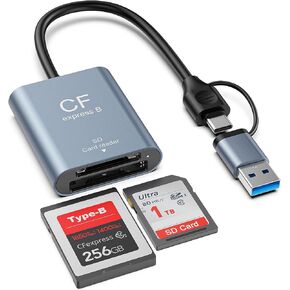 CFexpress Type B + SD Card Reader, USB-C 3.2 Gen 2 10Gbps in Saudi Arabia