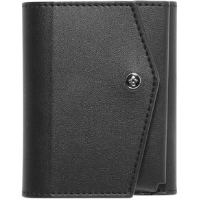 Spigen for MagSafe Wallet, Holds 7 Cards, Valentinus S (MagFit) Magnetic Trifold Card Holder Cash Compatible with iPhone 17/16/15/14/13 Pixel 10/10a/10 Pro/XL/Fold MagSafe-Cases & Pixelsnap - Black in Saudi Arabia