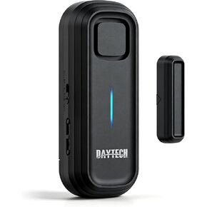 DAYTECH إنذار باب الثلاجة مع تأخير 1/2/3/4 دقيقة قابل للتعديل إغلاق النوافذ تذكير 0-120 ديسيبل الثلاجة تنبيه باب لاسلكي الرنين لثلاجة الفريزر المنزل 1 مجموعة الأبيض in Kuwait