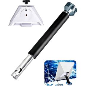 Starlink Mini Rod Holder Mount, Marine-Grade 316 Stainless Steel Boat Mount with Pipe Adapter for Starlink Mini Antenna – Perfect for Boats, Yachts, Sailboats, Trawlers & RVs in Saudi Arabia
