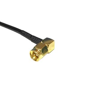 SMA ذكر مفتاح الزاوية اليمنى MMCX التوصيل 90 درجة كابل ضفيرة 15 سم 6 "للمودم اللاسلكي (RG316، 20 سم) in Kuwait