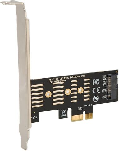 محول M.2 PCIe عام، بطاقة Riser لـ M.2 PCIe SSD مع تركيب فتحة X1، يدعم 11 10 8 Fedora، لا يتطلب برنامج تشغيل، متوافق مع 4.0 3.0 .0 in Saudi Arabia