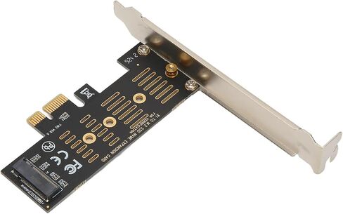 محول M.2 PCIe عام، بطاقة Riser لـ M.2 PCIe SSD مع تركيب فتحة X1، يدعم 11 10 8 Fedora، لا يتطلب برنامج تشغيل، متوافق مع 4.0 3.0 .0 in Saudi Arabia