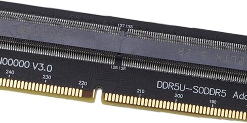 محول SODIMM إلى UDIMM DDR5 | محول الذاكرة لإصلاح الكمبيوتر واختبار ذاكرة الوصول العشوائي in Saudi Arabia