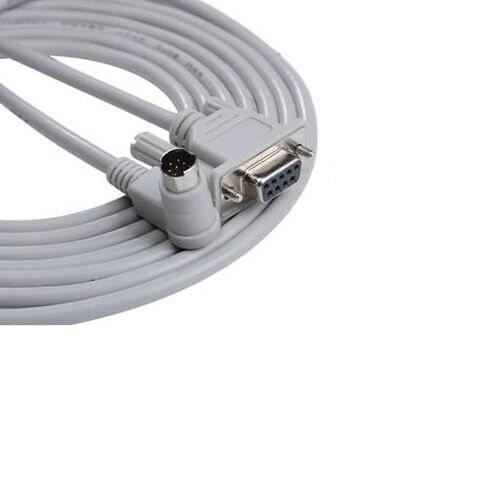 6 قطعة كابل برمجة PLC عالمي لـ Allen Bradley MicroLogix 1000/1100/1200/1400/1500، 9.8ft، 8-Pin Round + Right-Angle + DB9F in Kuwait