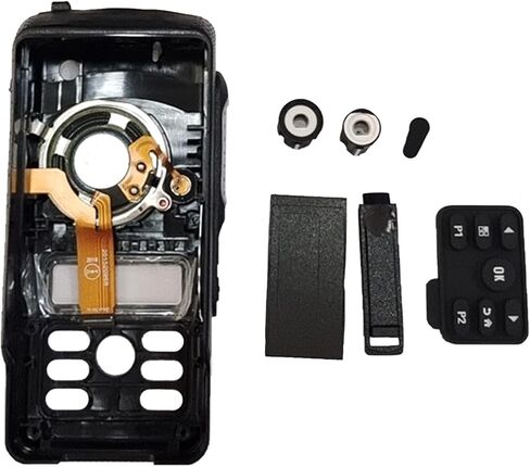 XPR3500E Replacement Housing Case with Speaker 10-Pack – Bulk Repair Kit for Motorola XPR3500E Two Way Radios, Includes Limited Keypad, Knobs & Dust Covers in Saudi Arabia