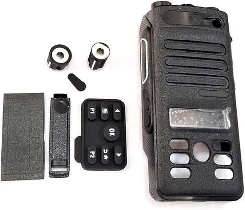 XPR3500E Replacement Housing Case with Speaker 10-Pack – Bulk Repair Kit for Motorola XPR3500E Two Way Radios, Includes Limited Keypad, Knobs & Dust Covers in Saudi Arabia