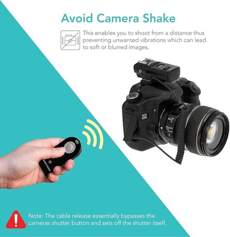 Foto&Tech 2.5mm-C1 Remote Control Shutter Release Cable Cnon EOS R6 Mark III (13-in Coiled) in Saudi Arabia