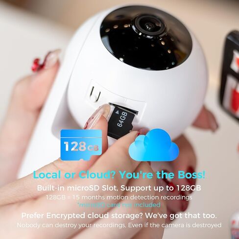 Vicohome 4G6B أفضل كاميرا أمان تعمل بالطاقة الشمسية 2K نظام لاسلكي خارجي وكاميرا داخلية 5G Wi-Fi، كاميرا أمان لاسلكية منزلية، إنذار مسموع، سهل الإعداد، اكتشاف الإنسان، صوت ثنائي الاتجاه، خطة رعاية لمدة 180 يومًا in Saudi Arabia