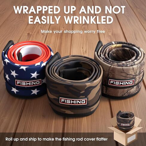 Premium Fishing Rod Sleeve – Floating, Puncture Resistant,Protective Sock for Casting, Spinning, Trolling Fishing Rods for Fishing Poles6'-8' in Saudi Arabia