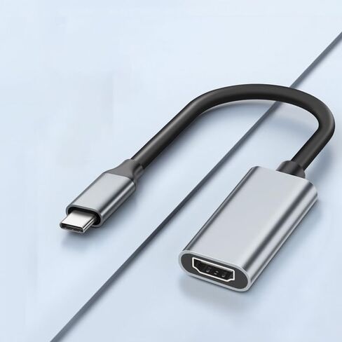 USB C to HDMI Adapter (4K@60Hz), USB Type C to HDMI Cable Adapter,Black in Saudi Arabia